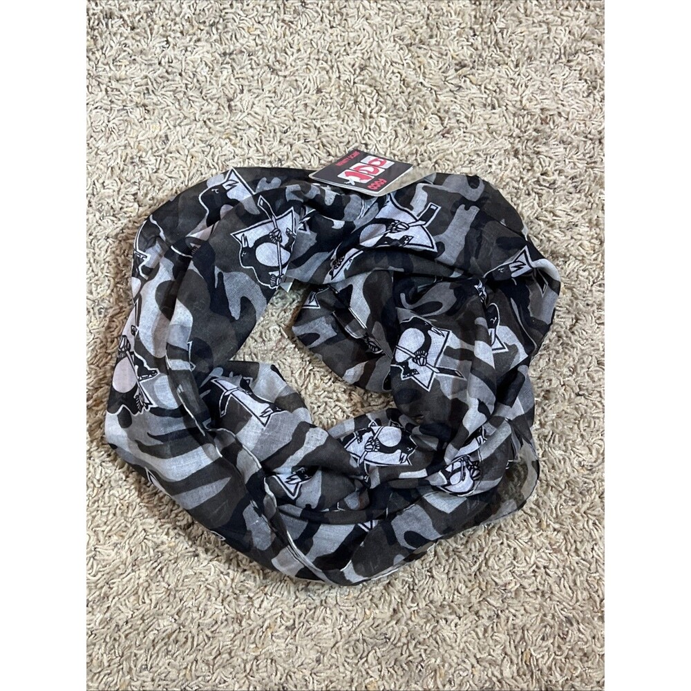 Pittsburgh Penguins Sheer Infinity Scarf NWT